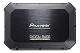 Pioneer TS-WX400DA Class-D Aktivsubwoofer mit digitaler Bassregelung für tiefedynamische Bässe (250 W), 2 frei wählbare Bassmodi, schwarz, 300 x 100 x 200