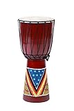 20cm x 10cm ( Höhe x Durchmesser ) Kinder Djembe Drum Trommel Bongo handb