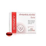 ANTARKTIS KRILLÖL FORTE OMEGA 3 mit SuperbaBoost, hochdosiert, Omega-3-Fettsäuren (DHA & EPA), mit Astaxanthin und Cholin, sehr gute Bioverfügbarkeit (60 Kapseln, Monatspack)