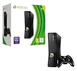 Xbox 360 - Konsole Slim 4 GB, schw