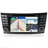JOYX Android 10 Autoradio Passt für Mercedes-Benz E-Class W211 | CLS Class W219 | Rückfahrkamera Canbus Mikrofon KOSTENLOS | 2G+32G | 2 Din | 7 Zoll | MIT SWC 4G WiFi DAB Bluetooth5.0 Lenkradsteuerung