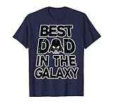 Star Wars Best Dad In The Galaxy Star Fill Text T-S