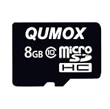 QUMOX 8GB 8 GB MicroSD Micro SD Flash Karte Card Speicherkarte Class 10