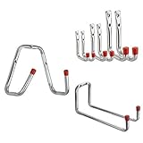 Connex Wandhaken, 150 x 245 x 230 x 125 mm, verzinkt, 75 kg belastbar DY222015 + Wandhaken Sortiment, verzinkt, 6-Stück, DY31000 + Wandhaken 120 x 175 x 90 mm, verzinkt, 18 kg belastbar DY222025
