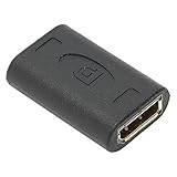 Veloraa Displayport-zu-Displayport-Konverter, langlebig Gute Wärmeableitung DP-Kabeladapter verschleißfest für Computer für Tab