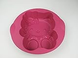TUPPERWARE Backen Silikonform Hello Kitty pink Silikon Form Kinder Easyp
