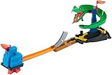 Hot Wheels FNB20 - Kobrangriff Spielset, Spielzeug Autorennbahn ab ab 4 J