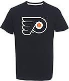 Majestic NHL Kinder Youth T-Shirt Philadelphia Flyers Logo (10-12 Jahre (Medium) 140-152)