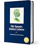 Die Spuren Deines Lebens/Schreibe Deine Biografie | DIY Biographie | Wegbegleiter Tagebuch | Selbstreflexion & Qualitätszeit Buch | strukturierter Guide zur eigenen Biograp