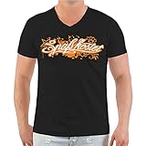 Spaß kostet Männer und Herren T-Shirt ORANGE Serie (mit Rückendruck) Größe S - 5XL