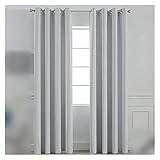Blackout Vorhänge for Schlafzimmer Wohnzimmer Thermal Isoliert Room Fenster Blockierter Vorhang Sonnenschirm for Heimfenster (Color : 1, Size : Hooks)