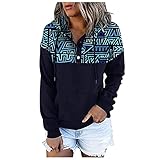 HHOP Sommer Oberteile Damen sexy Pullover Batik Damen Damen blusen Pulli dunkelgrau Damen rosa Longsleeve Damen Casual Damen jojolikes Pullover Damen Tops Damen Spitze Tunika Oberteile Damen W