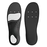 yongmutech Einlegesohle erhöhen Die besten flachen Füße orthopädischer Sohlen Einlegesohlen Arch Pads X/O-Bein Orthopädische Unterstützung Sporteinlagen atmungsaktive Stoßdämpfung Hohe Einleg