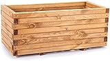 BooGardi Pflanzkasten Pflanzkübel Hochbeet 140cm aus Holz imprägniert,