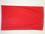 AZ FLAG Flagge EINFARBIG ROT 90x60cm - EINFARBIG Fahne 60 x 90 cm - flaggen Top Q