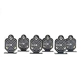 WADSN Airsoft Metall Übungsschießziel Ideal für alle Schusswaffen, Gewehre,Pistolen,Luftgewehre,BB & Pellet Guns Outdoor Training Knock Down Target S