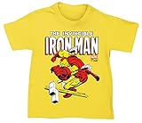 Iron Man The Invincible T-Shirt gelb 152