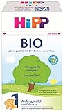 Hipp Bio Milchnahrung 1, 4er Pack (4 x 600 g)
