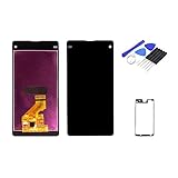 Display schwarz kompatibel mit Sony Xperia Z1 Compact LCD Bildschirm Set inkl. DIY Reparatur-S