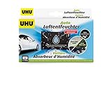 UHU 53495 Auto Luftentfeuchter, Wiederverwendbar, Gegen Feuchtigkeitsprobleme im Auto, 300 g, schw