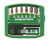 SPAX BITbox T-STAR plus, Schnellwechsel-Bithalter, 6 Bits: T10, T15, T20, T25, T30, T40 in 25 mm - 4000007899019