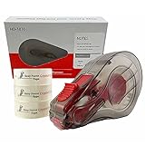 GreyParrot Tape Handabroller für Büro-Klebeband, einfach anzubringen, 1 Spender + 3 Nachfüllrollen, für 2,5 cm Klebeband, Büro-Klebebandab