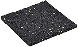 50 Stück 6 mm 90 x 90 mm Terrassenpad, Terrassenpads aus Gummi – Unterlagepads für die Unterkonstruktion ihrer Terrassen Balkon oder Gartenhü