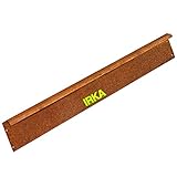 IRKA Rasenkante Cortenstahl Garten breit 14 cm x 100 cm x 1mm | Cortenstahl stabile Mähkante | Flexible Beeteinfassung Rost Metall | Rasenkanten aus C