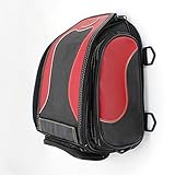 WQSM 1 Stück wasserdichte Motorrad Hecktasche Multifunktions Motorrad Rücksitztasche Hohe Kapazität Motorrad Fahrer Rucksack Motorradteile (Color : 1 Pcs red)