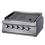 Maxima Gastro Holzkohlegrill Doppel - Gas - 800 x 900 mm tief - 30000 W