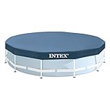 Intex Round Pool Cover - Poolabdeckplane - Ø 457 cm - Für Metal und Prism F