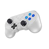 ZYJ Mini Wireless NFC-Funktion Gamepad, Bluetooth Vibrationsschalter Handy Spiel Dual-Motor-Controller PC Joystick G