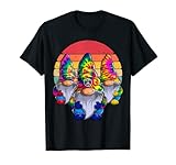 Drei Hippie-Zwerge, Friedenswichtel, lustiges Retro-Krawatte, DIY-Design T-S