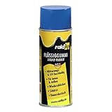 raid hp 380203 Flüssiggummi 400ml BLAU-MATT Sprühfolie Felgenfolie. Dauerelastische Gummierung für innen und außen für Auto Boot Motorrad Quad Fahrrad Freizeit Hobby