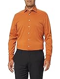 Seidensticker Herren 650400-67 Hemd, orange, (Herstellergröße: 43)