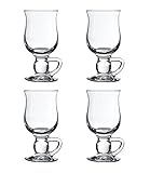 Pasabahce 44159 - Irish Coffee, Punsch, Glühwein, Heiße Schokolade Becher, 4er S