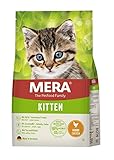 MERA Cats Kitten Huhn, Trockenfutter für heranwachsende Katzen und Kätzchen, getreidefrei & nachhaltig, Katzentrockenfutter mit hohem Fleischanteil, 2 kg