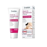 VERGLEICHSIEGER: Evolsin® Ekzem & Neurodermitis Creme I OHNE KORTISON I Lotion, Salbe für gereizte, trockene, juckende und irritierte Haut I Heilt die Haut & lindert Juckreiz I klinisch g