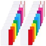 200 Stück Datei Index Tabs Sticky Tabs Seite Marker Farbige Tape Flag Dispenser zum Lesen von Notizen, Bücher und Ordner, Beschreibbare und Repositionierbare Aktenregister (2 Zoll, 10 Farben)