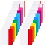 200 Stück Datei Index Tabs Sticky Tabs Seite Marker Farbige Tape Flag Dispenser zum Lesen von Notizen, Bücher und Ordner, Beschreibbare und Repositionierbare Aktenregister (2 Zoll, 10 Farben)