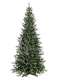 Original Hallerts® Spritzguss Weihnachtsbaum Bellister 180 cm als Nobilis Edeltanne - Christbaum zu 100% in Spritzguss PlasTip® Qualität - schwer entflammbar nach B1 Norm, Material TÜV und SGS geprüft - Premium Spritzg