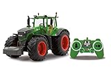 JAMARA 405035 - Fendt 1050 Vario 1:16 2,4Ghz - RC Traktor, Motorsound (abschaltbar), Rückfahrwarnsound, Hupe, Abschaltfunktion, 2 Radantrieb, Gummireifen, Helle LED‘s vorne, Blinker, Demo Funk