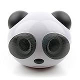 DURAGADGET Tragbare Mini-Lautsprecher Panda für Medion Akoya P7645 (MD 60328) Medion Akoya S6219 (MD 60027)