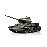 Torro 3909-B1 - T34/85 RC Panzer 2.4 GHz 1/16 Profi-Metall IR, grü