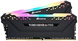 Corsair Vengeance RGB PRO 16GB (2x8GB) DDR4 3200MHz C16 XMP 2.0 Enthusiast RGB LED-Beleuchtung Speicherkit - schw