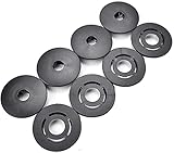 FBUWX Auto Teppichmatten Clips Bodenhalter Befestigungsklemme/passend für -VW Golf 4 Polo 9n Passat Cc b7 /Audi A3 A4 A5 A6 /Skoda Octavia Superb/Montiert Fußmatten Clips Ersatz abg