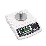 NEWTRY Digitale Feinwaage Labor Waage Präzisionswaage Briefwaage für Goldschmuck, Labor (100g, 0.001g)