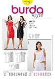 Burda Schnittmuster 7972 Kleid Gr. 38-50 (Sizes 12-24)