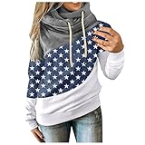 Langarm Tunika Bluse Damen elegant damenmantel Parka Jacke Damen Plush Toys Damen Sweatjacke l Damen Sommer t-Shirt Basic Kurzarm Tops Rundhals lockere Oberteile solide Casual S