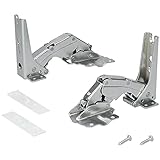 Kenekos - Türscharnier-Set für Kühlschrank Bosch/Siemens 00481147/481147 - 2er Set Scharniere. Auch passend für Geräte von Neff, AEG, Miele, Quelle, Constructa, Balay